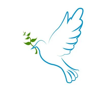 Dove of peace Illustrazione stock
