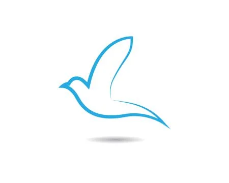 Dove vector icon illustration design Stock Illustration