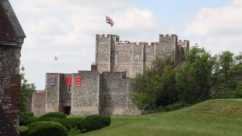 Dover castle Stock Footage 155867403