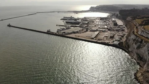 Dover Port Video stock 88659045