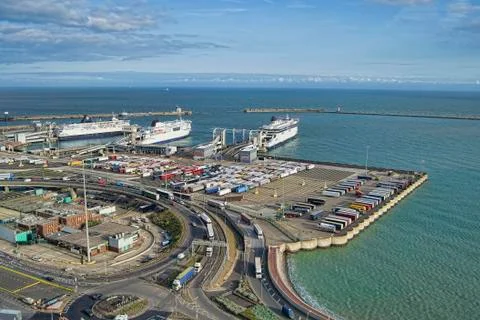 Dover port Stock Photos