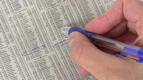 Dow Jones V2 - HD Stock Footage 5443642