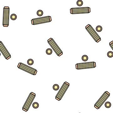 Dowel screw vector seamless pattern Stock Illustration
