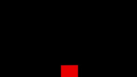 Down arrow animation showing downward movement on a black background. With posit Stock Footage 318462465