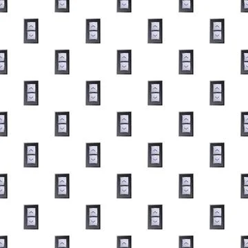 Up down arrow buttons seamless pattern background Illustrazione stock