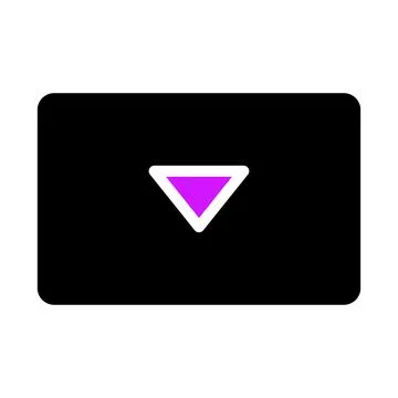 Down Arrow Icon, Download, Scroll, Navigation Stock Illustration