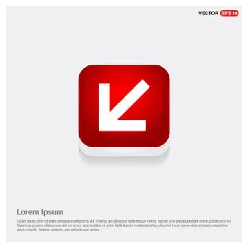 Down Arrow Icon 스톡 일러스트