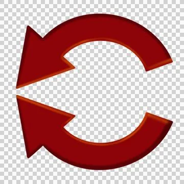 Up down arrows  icon. Transfer arrows icon. Stock-Illustration