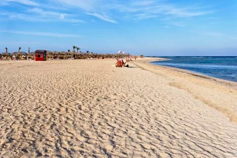 Down the beach at Marsa Alam 写真素材