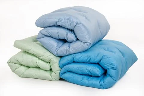 Down Blankets Stock Photos