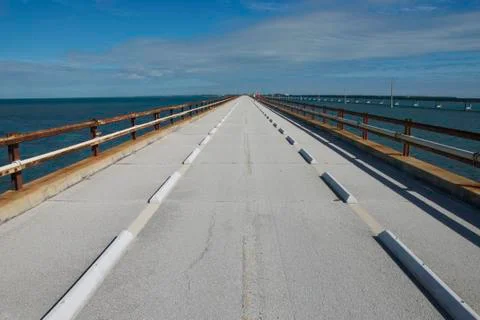 Down Bridge Foto stock