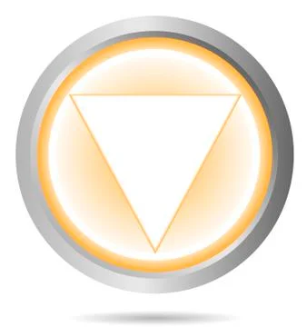 Down button Illustrazione stock