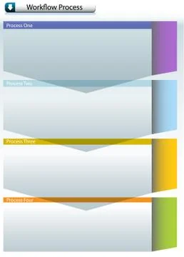 Down chart Illustrazione stock