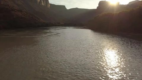 Down the Colorado River 2 Stock Footage 94686899