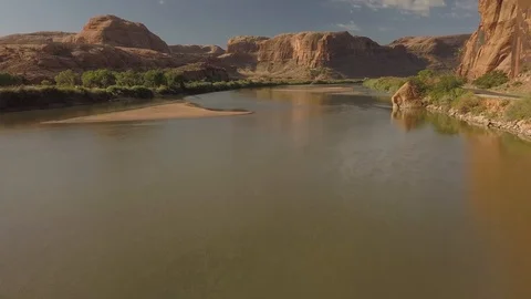 Down the Colorado River 3 Stock Footage 94686916