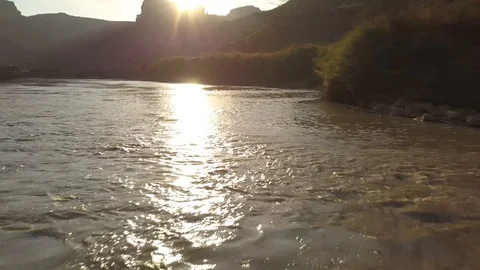 Down the Colorado River Stock Footage 94686914
