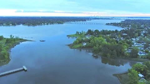 Down the creek Stock Footage 106724211