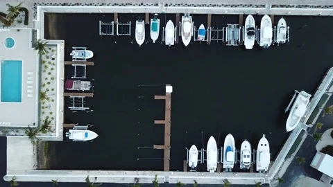 Down to the docks Stock Footage 94122789