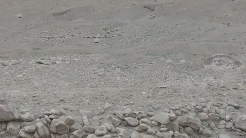 Down to Up Drone Reveal of Ladakh Monastery and Himalayan Mountain Peaks in the Vídeos de archivo 335745972
