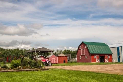 Down on the farm 스톡 사진