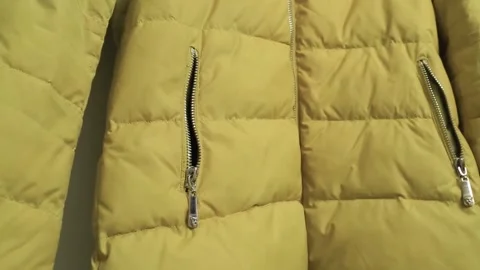 DOWN JACKET CLEANING Stock Footage 155078974