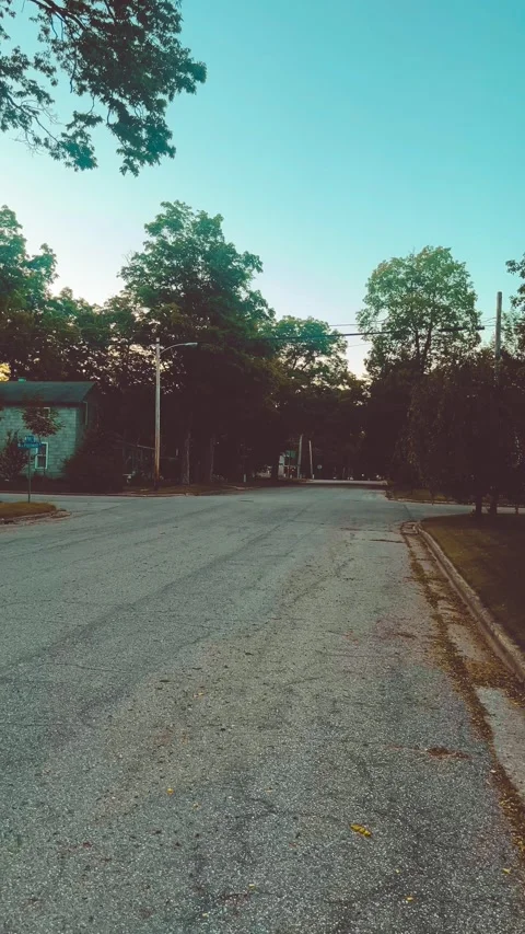 Down a liminal street Video stock 279520273