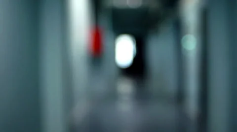 Down long tunnel Stock Footage 51887807