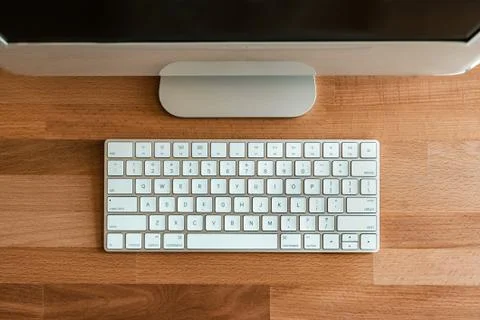 To down of a Mac keyboard Stock-Fotos