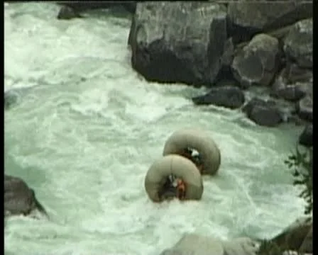 Down the mountain river Vídeo Stock 11951880