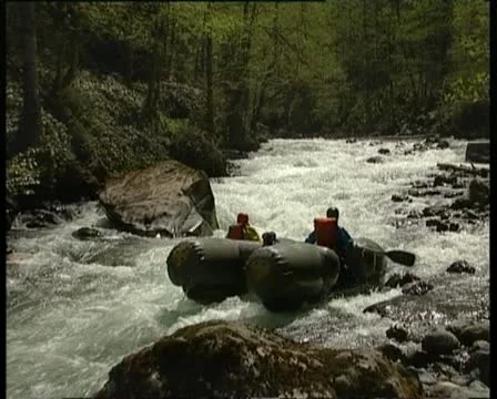 Down the mountain river Stockbeeldmateriaal 11952030