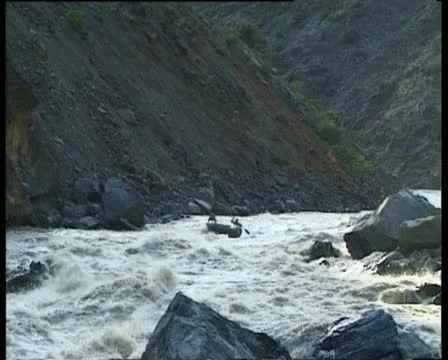 Down the mountain river Vídeo Stock 11952220