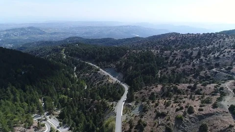 Down the mountains Stock Footage 78561085