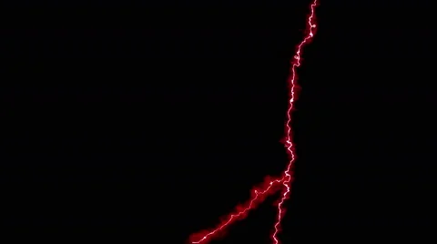 Down moving slow white and red living lighting (right focus) Stock Footage 64877068