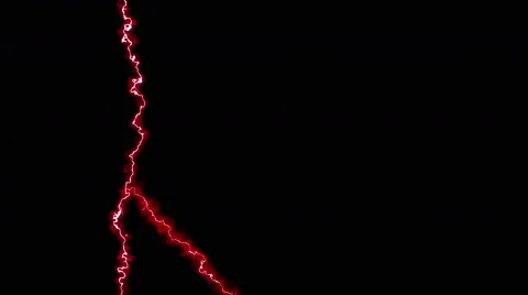 Down moving slow white and red living lighting (left focus) Stock Footage 64877408