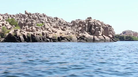 Down the Nile Stone Hills, 2 scenes 動画素材 38514722