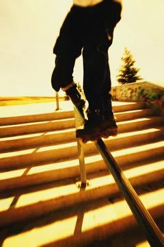 Down The Rail Stock Photos