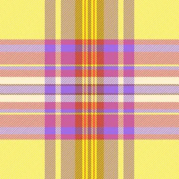 Down seamless fabric check, multicultural plaid pattern tartan. Slim vector.. Stock Illustration