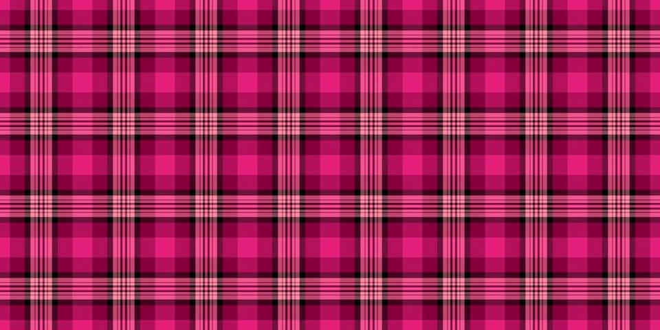 Down seamless texture check, countryside background plaid vector. Website f.. Stockillustratie