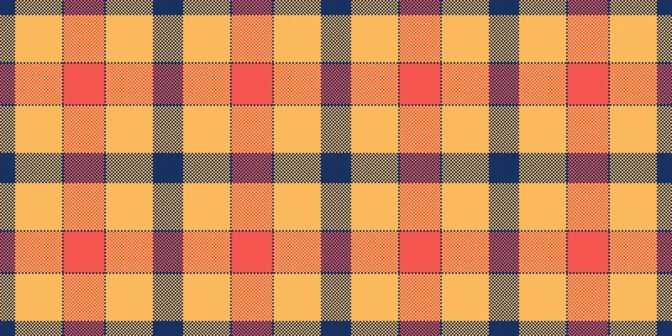 Down seamless texture plaid, fluffy tartan vector fabric. Manufacturing che.. Ilustración de archivo