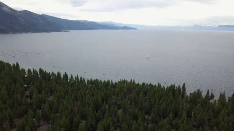 Down To The Shoreline Stock Footage 81008697