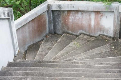 Down stair Stock Photos
