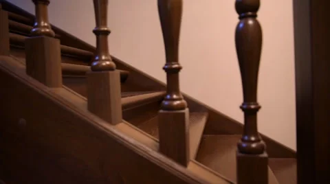 Down stairs 스톡 동영상 63198905