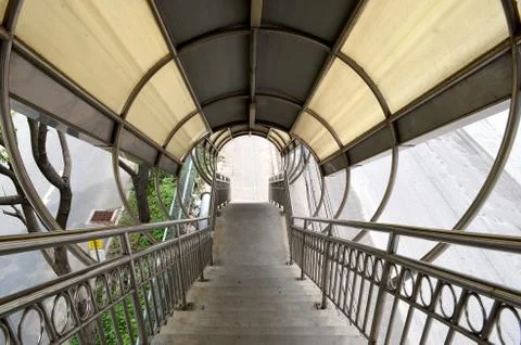 Down the stairs Stock Photos