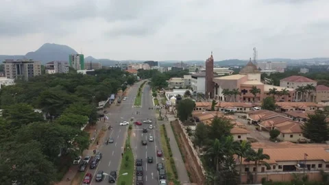 Down Town Abuja City Stock-Footage 197671784