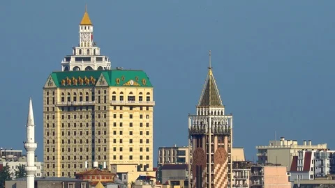 Down town of Batumi Stock Footage 99660216