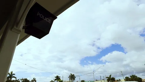 Down Town Bus Stop Stock Footage 98803235