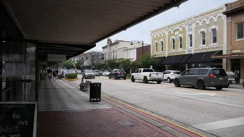 Down town deland fl. Stock Footage 156670036