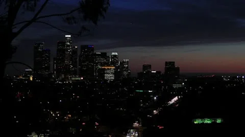 Down Town L.A._03_1920_30FPS Video stock 22410457