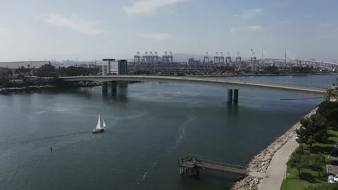 Down Town Long Beach, CA 스톡 동영상 213988611