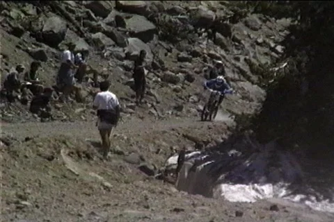 Downhill-002 Stock Footage 69201